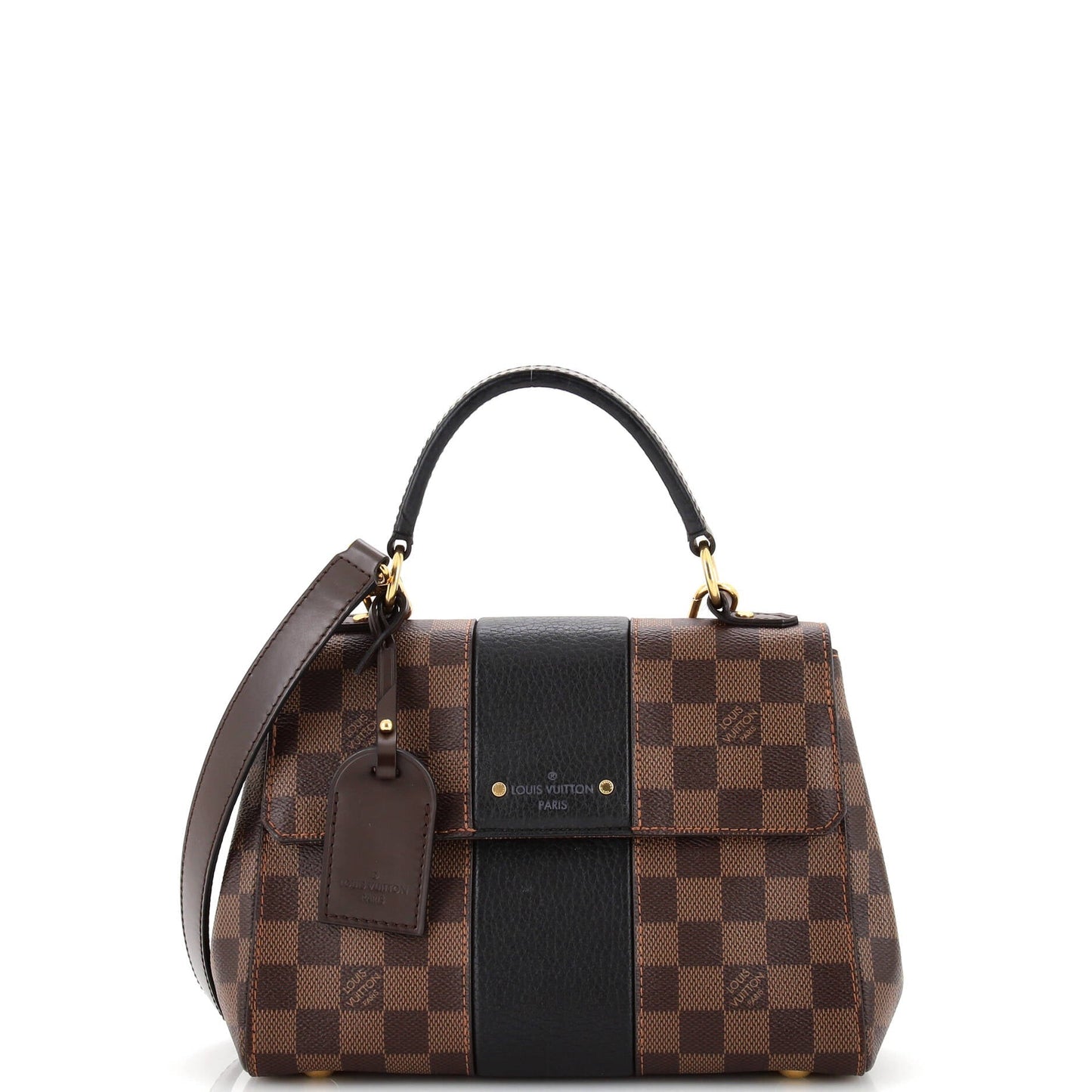 Louis Vuitton Bond Street Handbag Damier with Leather BB