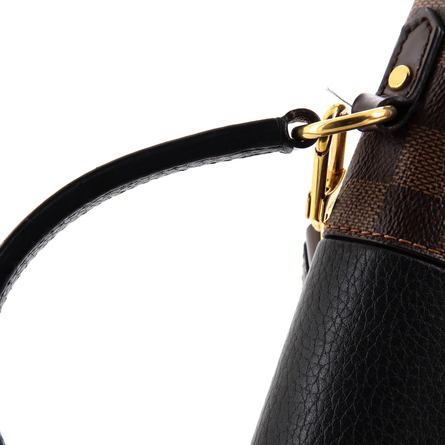 Louis Vuitton Bond Street Handbag Damier with Leather BB