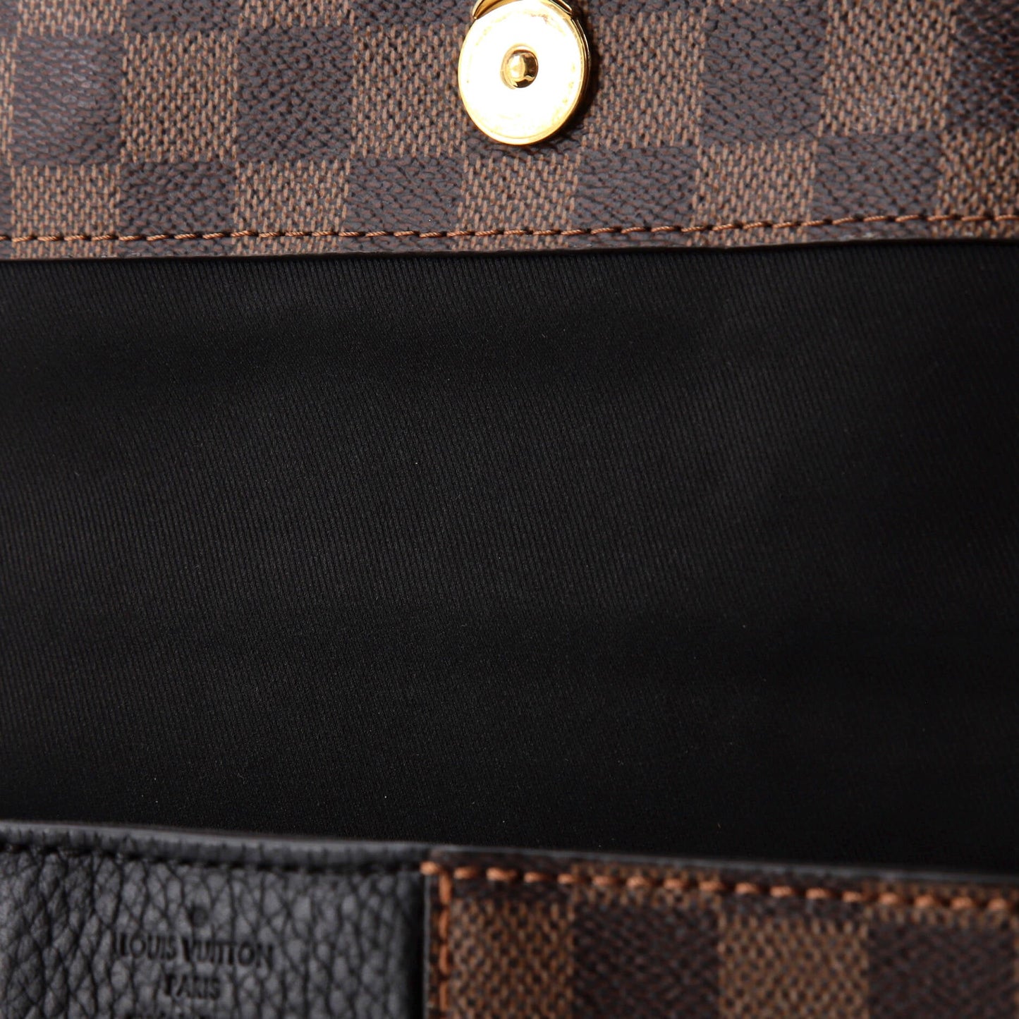 Louis Vuitton Bond Street Handbag Damier with Leather BB