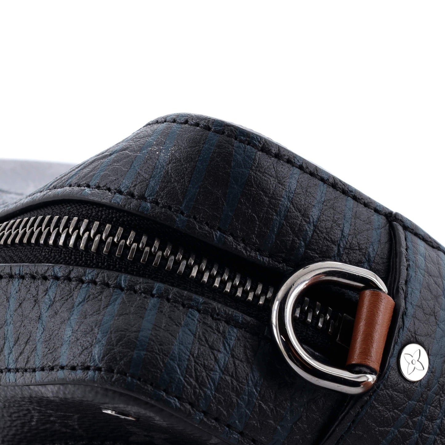 Louis Vuitton Volga On Strap Bag Monogram Eclipse Canvas with Monogram Leather