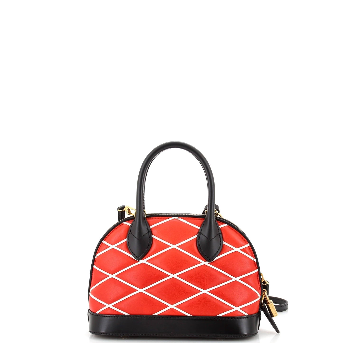 Louis Vuitton Alma Handbag Malletage Leather BB