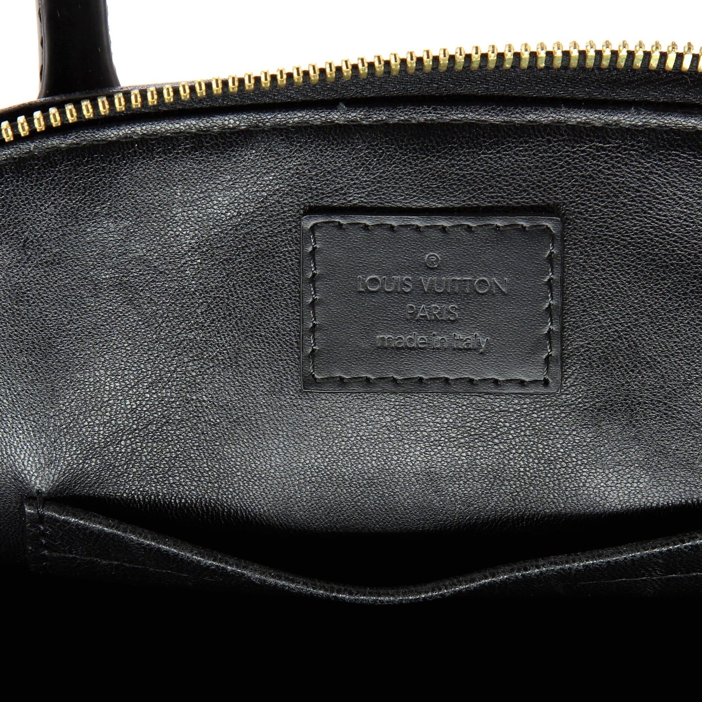 Louis Vuitton Alma Handbag Malletage Leather BB