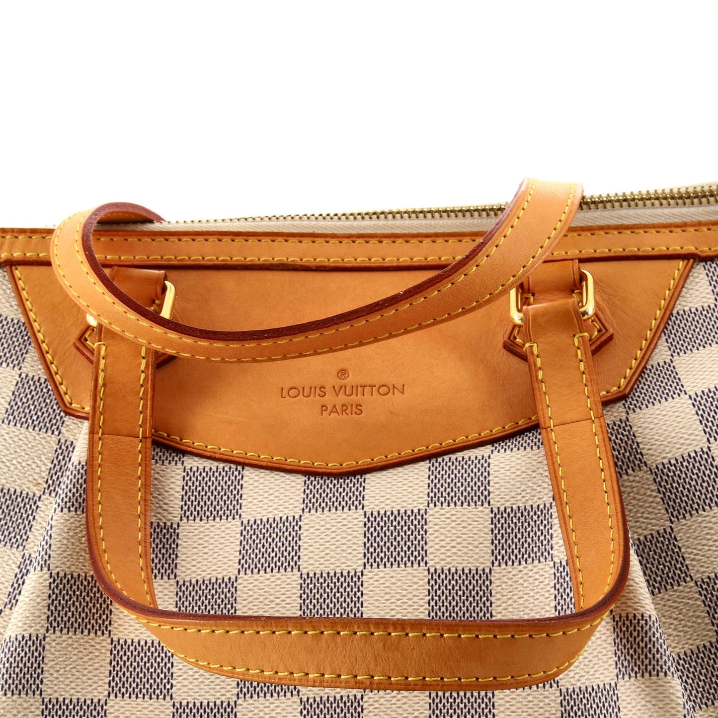 Louis Vuitton Siracusa Handbag Damier GM