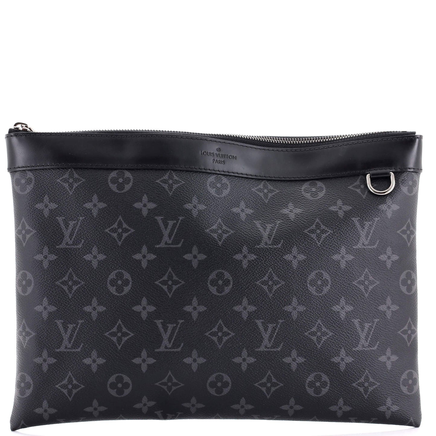 Louis Vuitton Discovery Pochette Monogram Eclipse Canvas GM