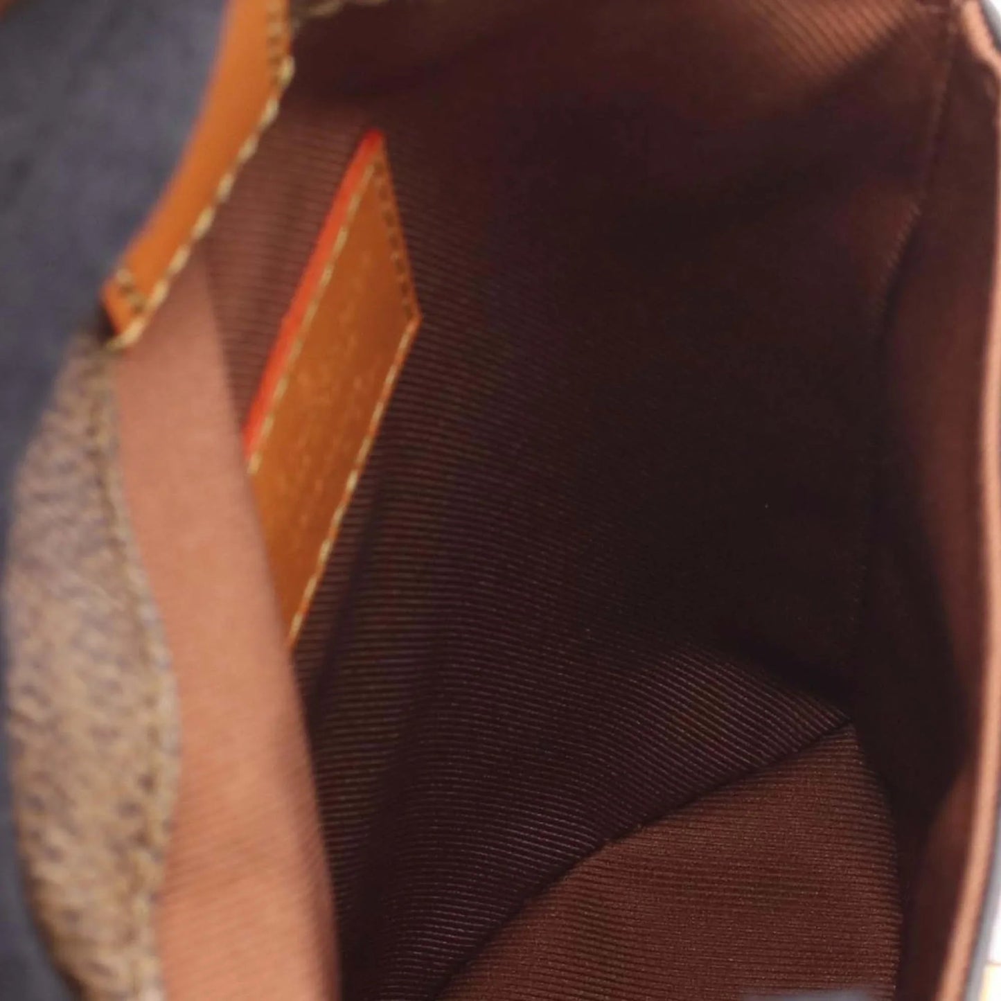 Brown Louis Vuitton Monogram Dust Envelope Pouch Crossbody Bag