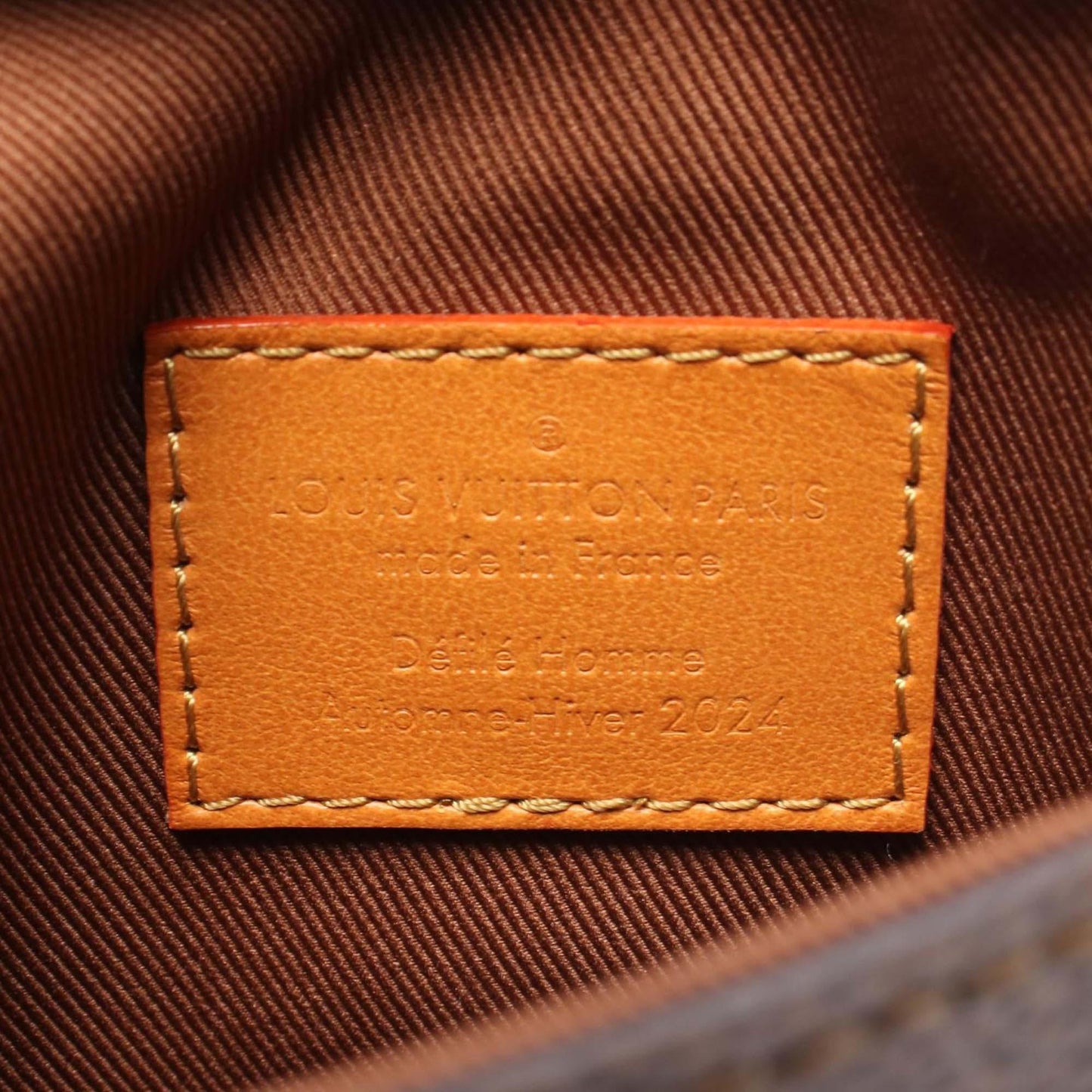 Brown Louis Vuitton Monogram Dust Envelope Pouch Crossbody Bag