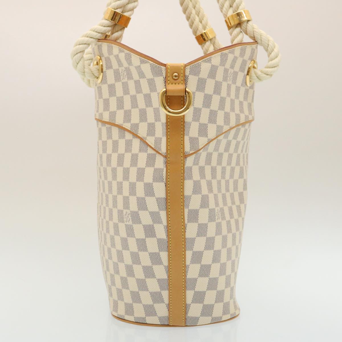 LOUIS VUITTON Damier Azur Pumplon PM Tote Bag N48057 LV  29173A