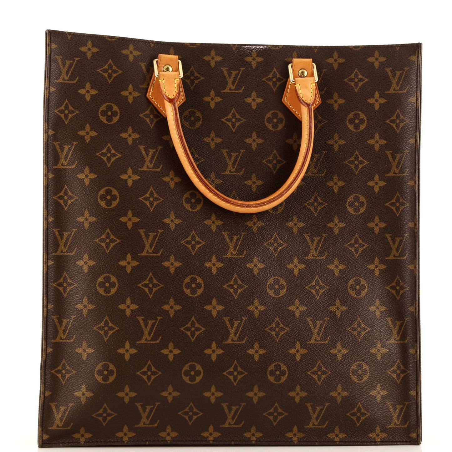 Louis Vuitton Sac Plat Bag Monogram Canvas