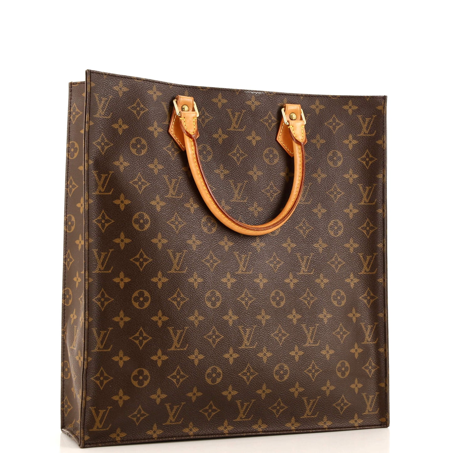Louis Vuitton Sac Plat Bag Monogram Canvas