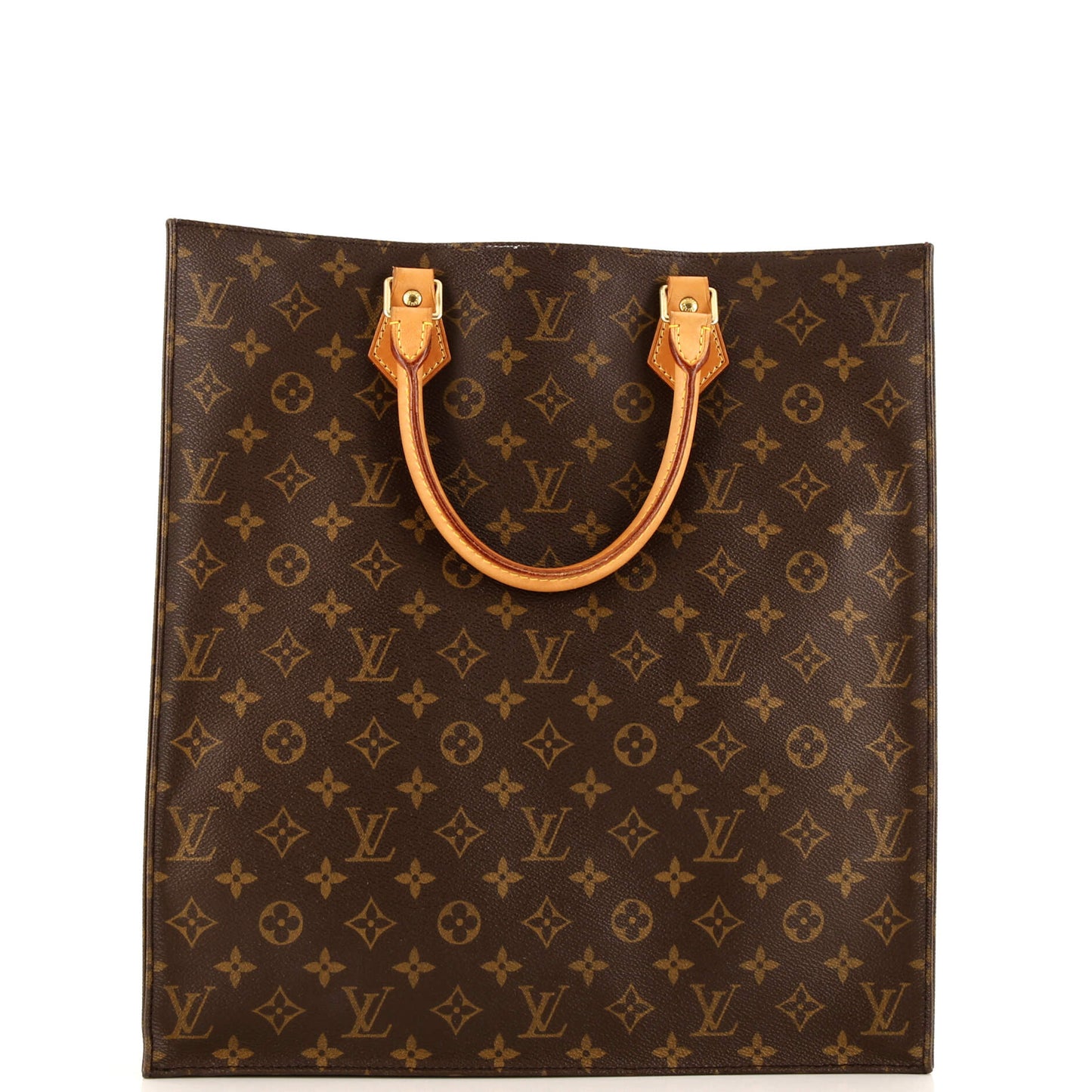 Louis Vuitton Sac Plat Bag Monogram Canvas