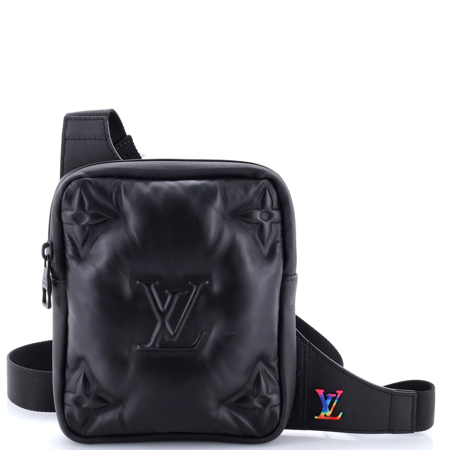 Louis Vuitton A4 Asymmetrical Sling Bag Monogram Puffer Lambskin