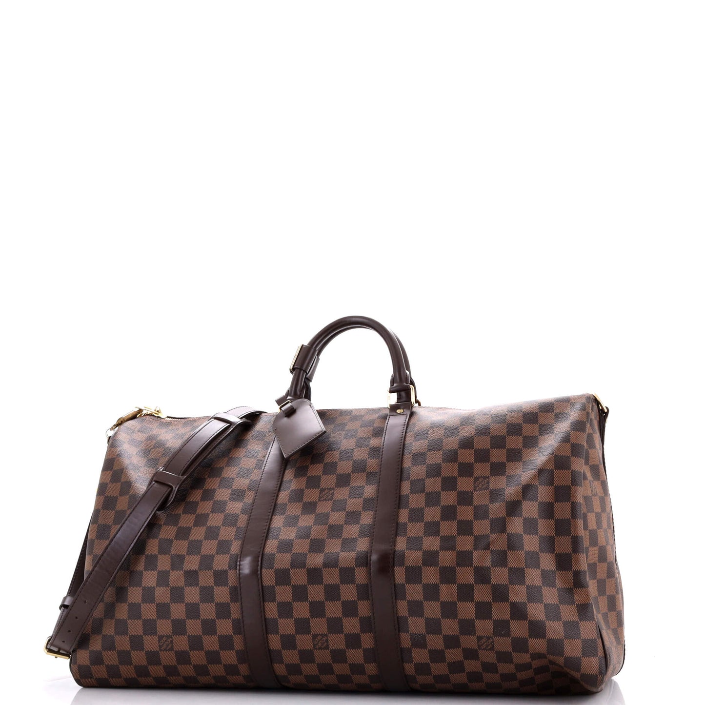 Louis Vuitton Keepall Bandouliere Bag Damier 55