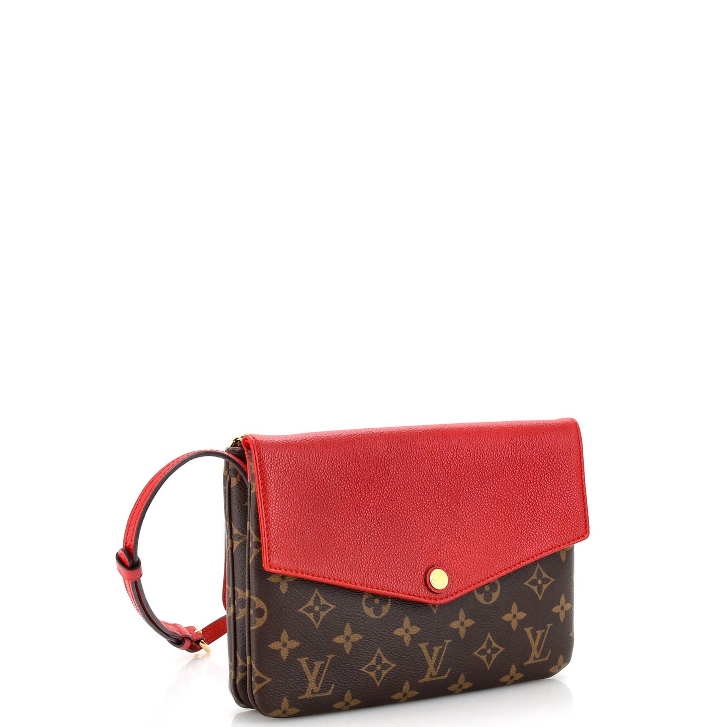 Louis Vuitton Twice Handbag Monogram Canvas