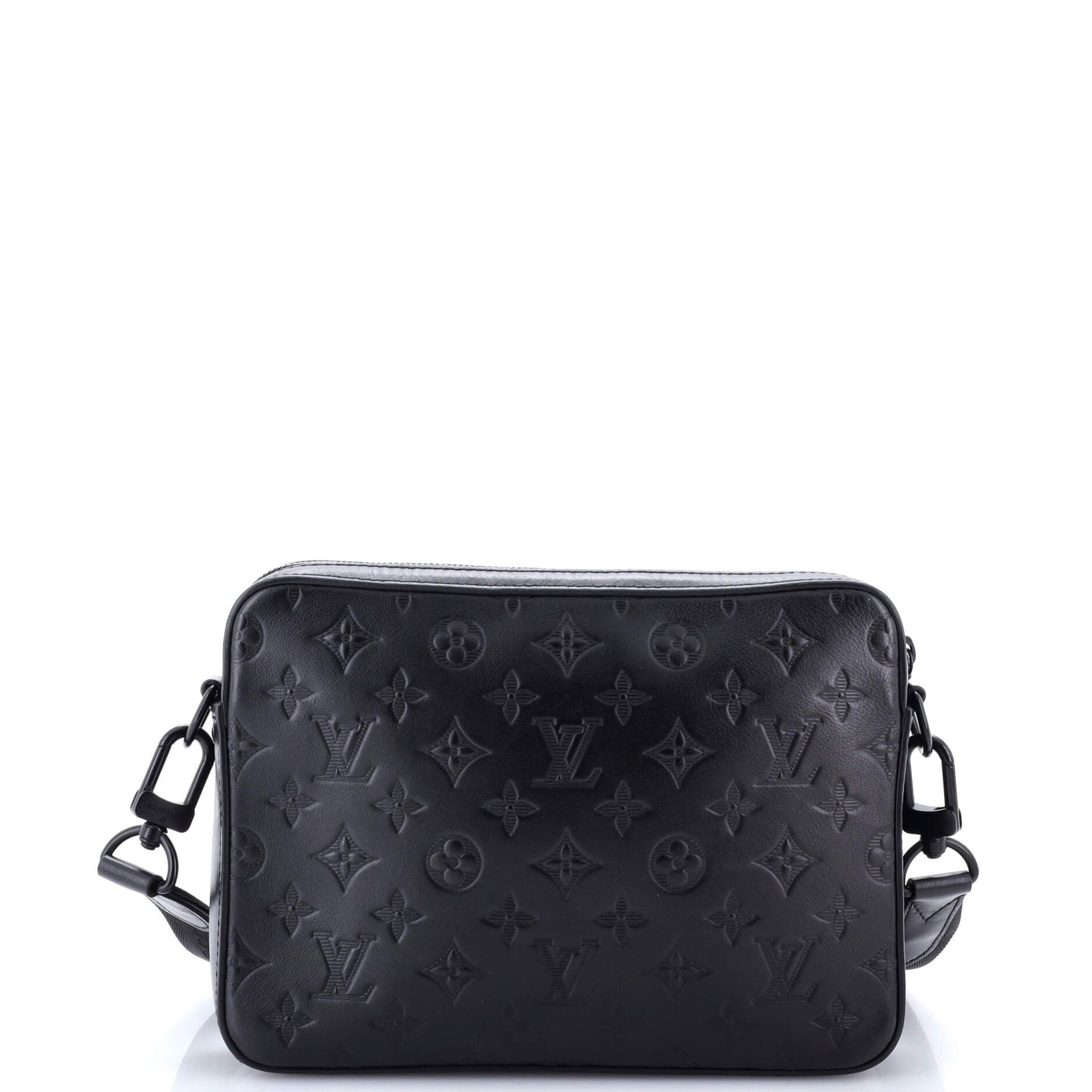 Louis Vuitton Duo Messenger Bag Monogram Shadow Leather for Women – Luxury Designer Bag USA