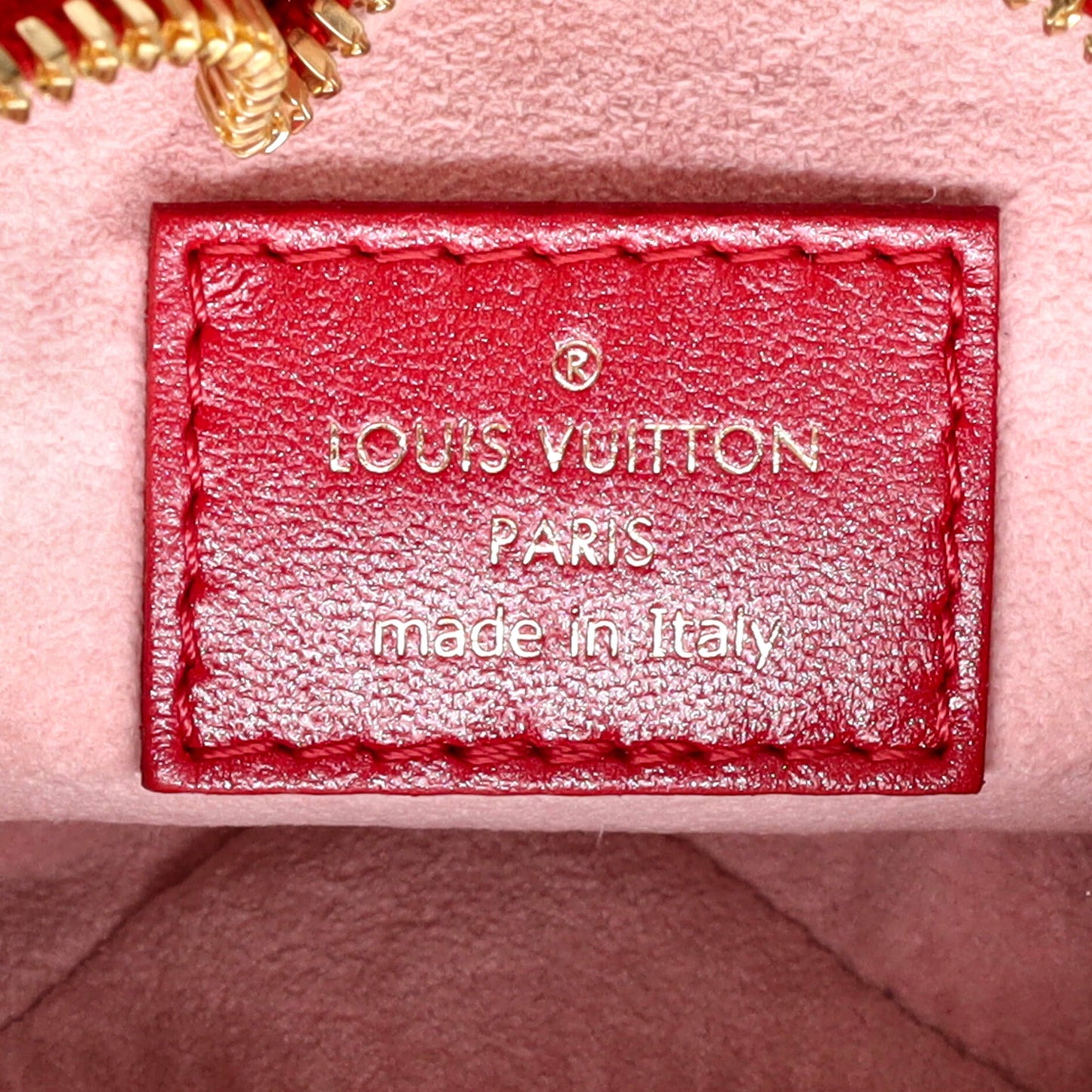 Louis Vuitton Coeur Heart on Chain Bag Monogram Embossed Lambskin