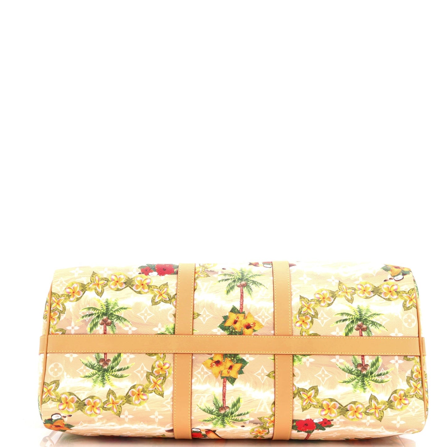 Louis Vuitton Keepall Bandouliere Bag Pharrell Williams Monogram Surfin' Coated Canvas 50