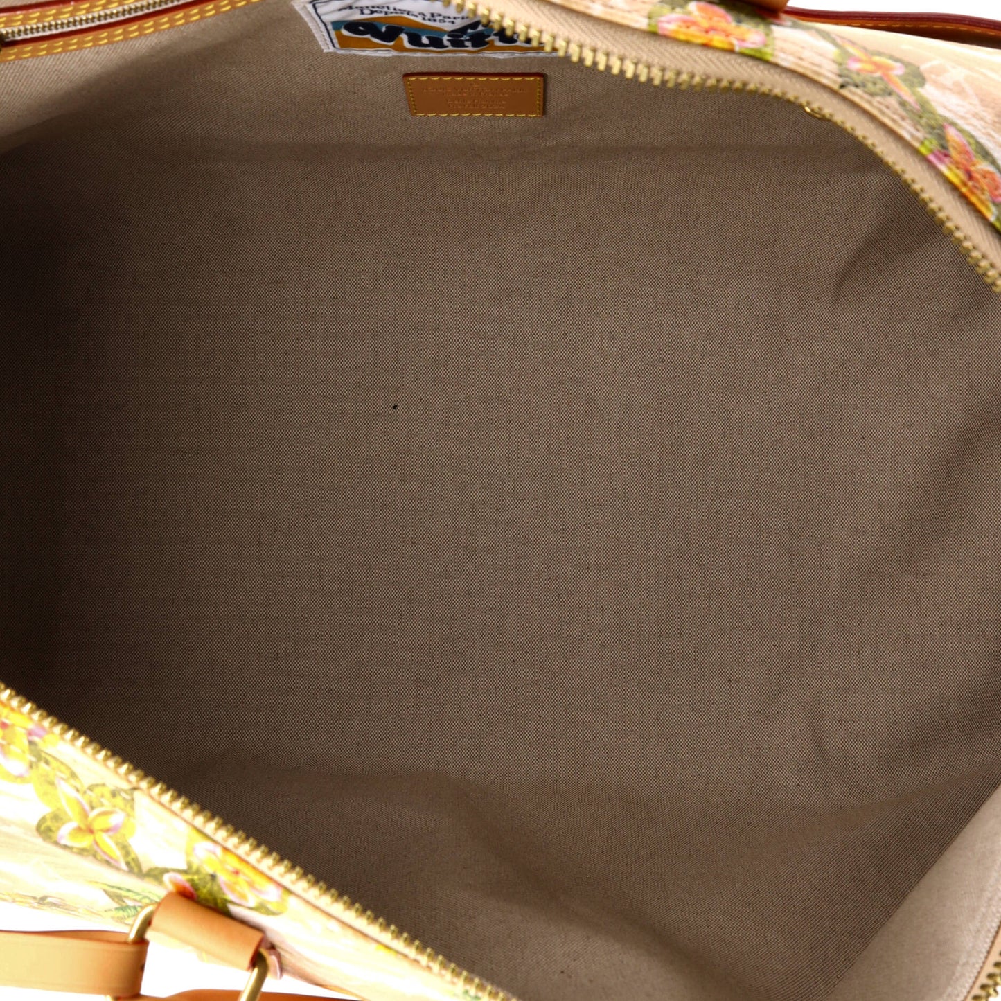 Louis Vuitton Keepall Bandouliere Bag Pharrell Williams Monogram Surfin' Coated Canvas 50