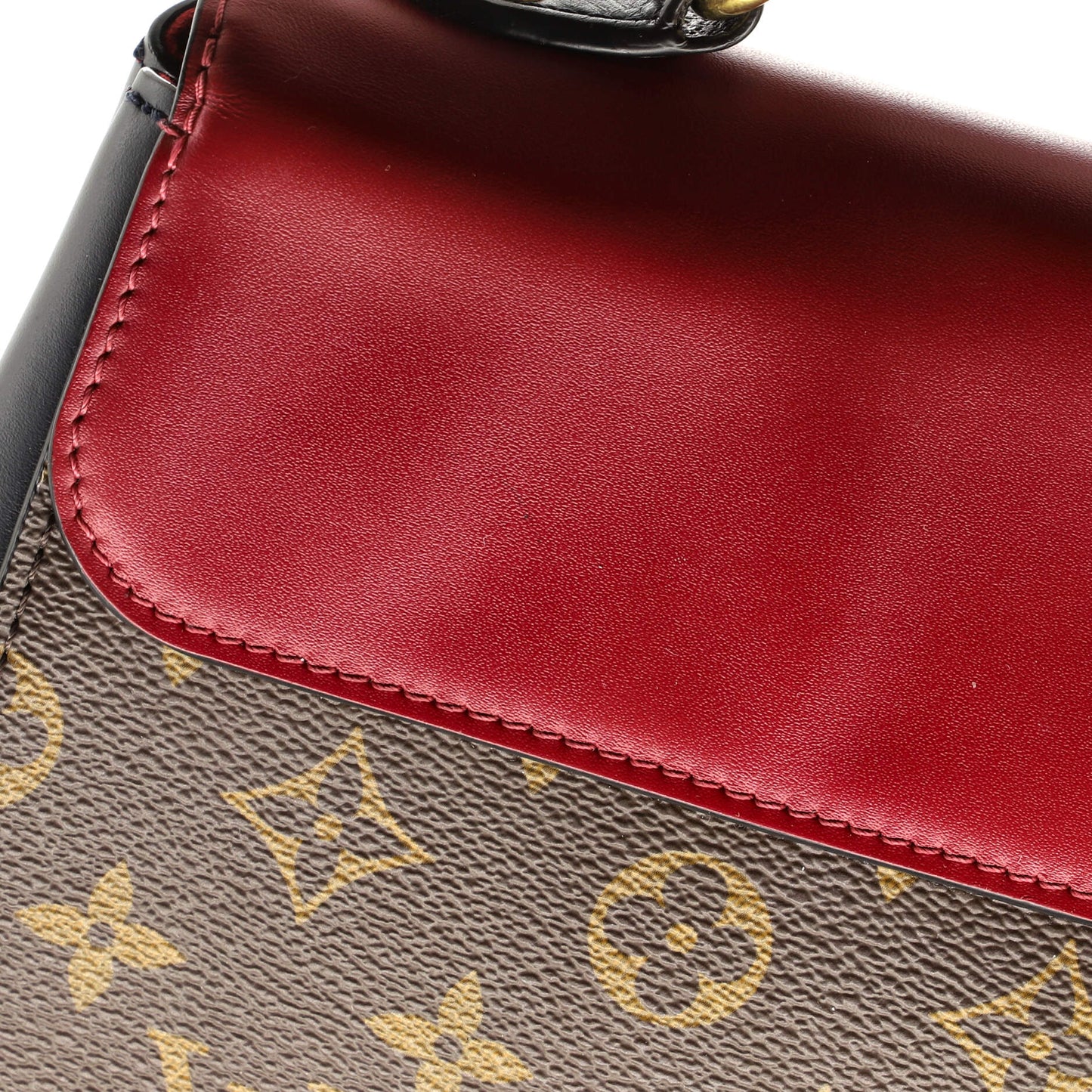 Louis Vuitton Cluny Top Handle Bag Monogram Canvas and Leather BB