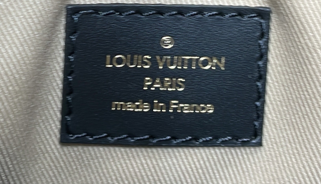 Louis Vuitton NeoNoe Handbag Monogram Giant Embroidered Cotton MM