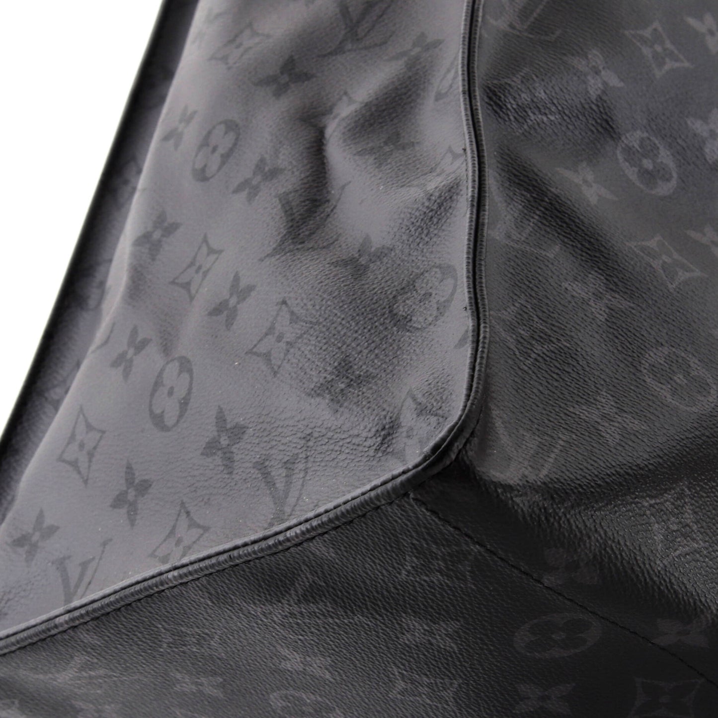 Louis Vuitton New Cabas Zippe Bag Reverse Monogram Eclipse Canvas GM