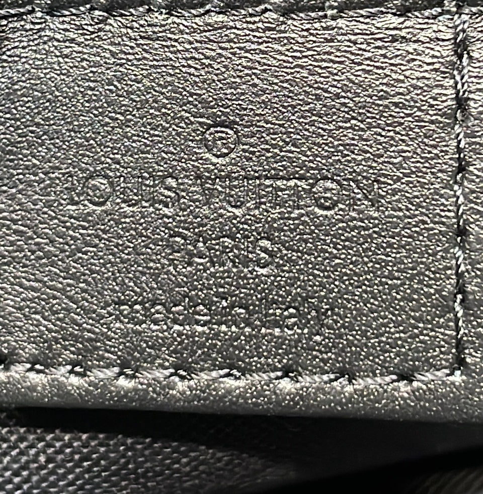 Louis Vuitton New Cabas Zippe Bag Reverse Monogram Eclipse Canvas GM