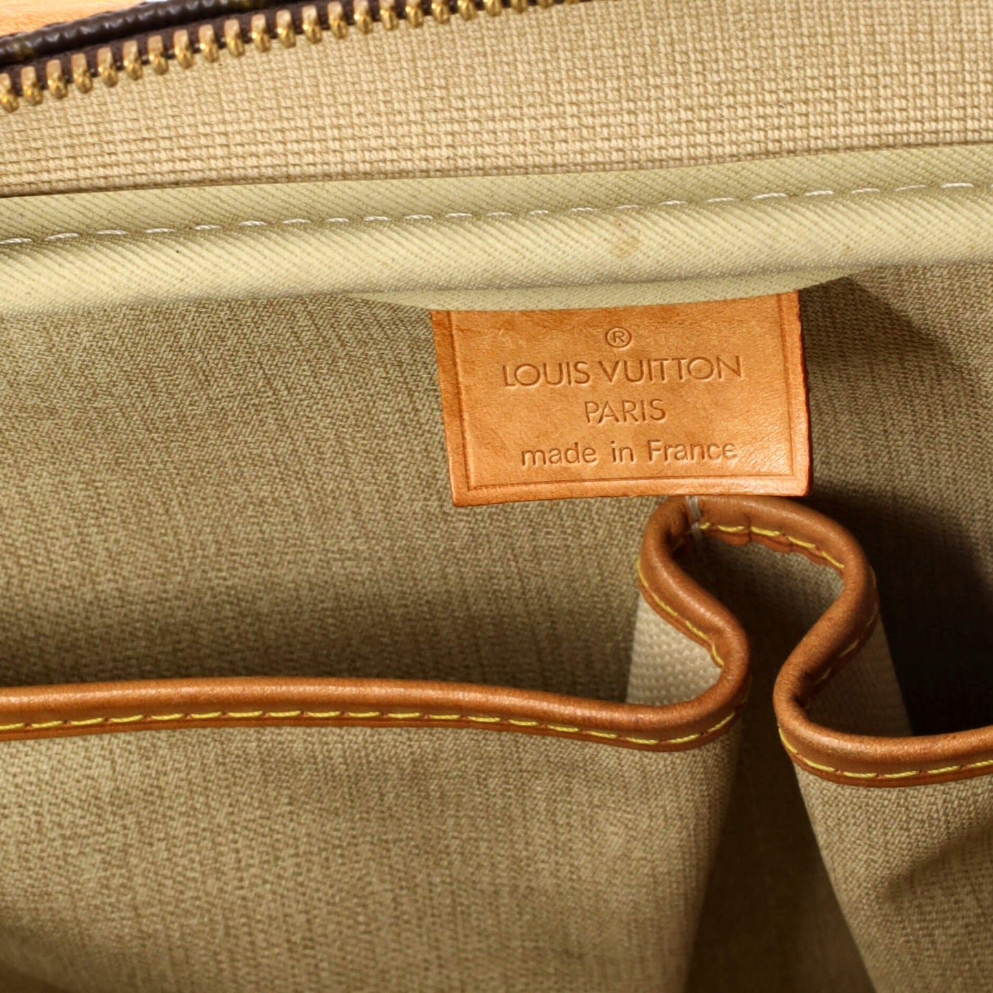 Louis Vuitton Deauville Handbag Monogram Canvas
