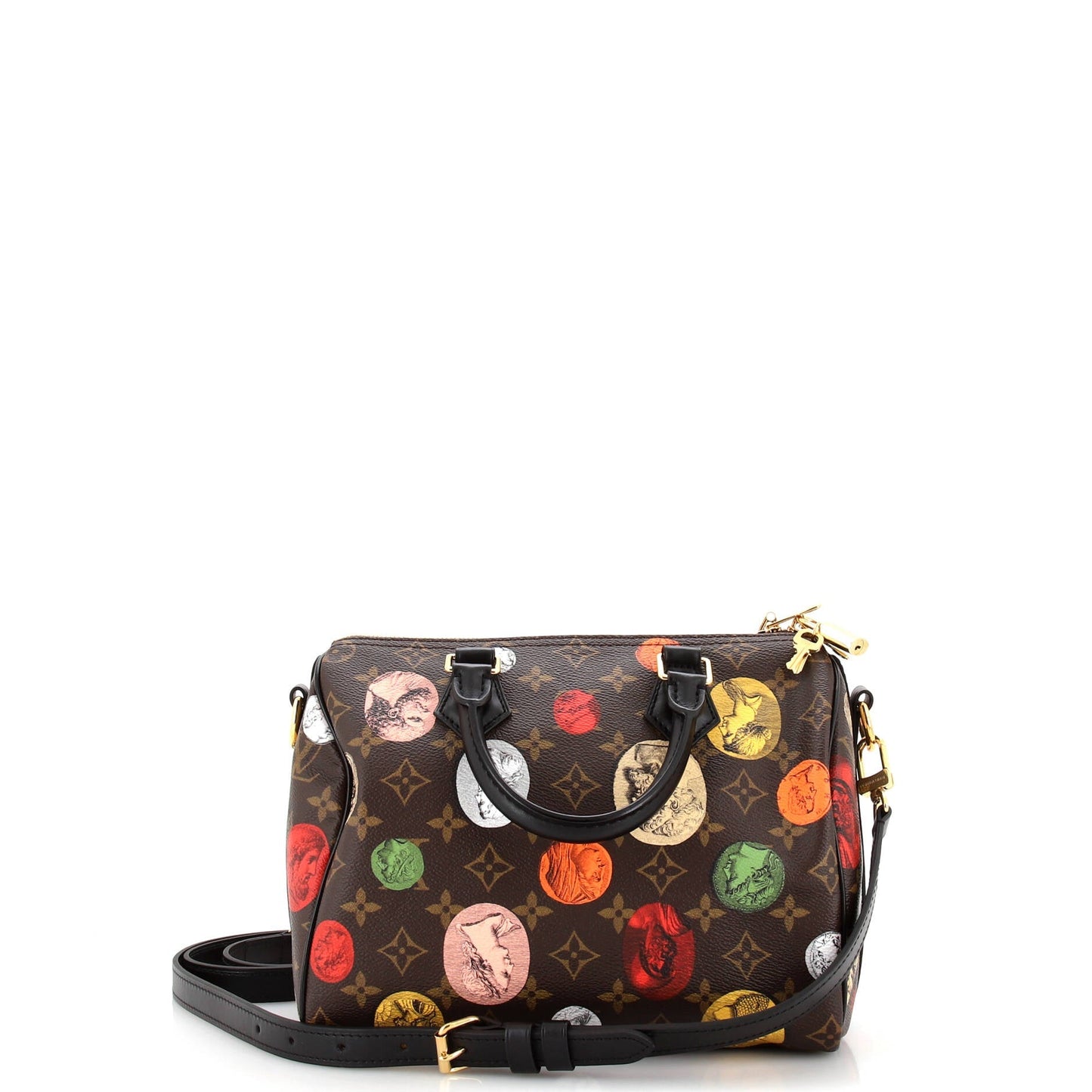 Louis Vuitton  Bandouliere Bag Limited Edition Fornasetti Cameo Monogram Canvas 25