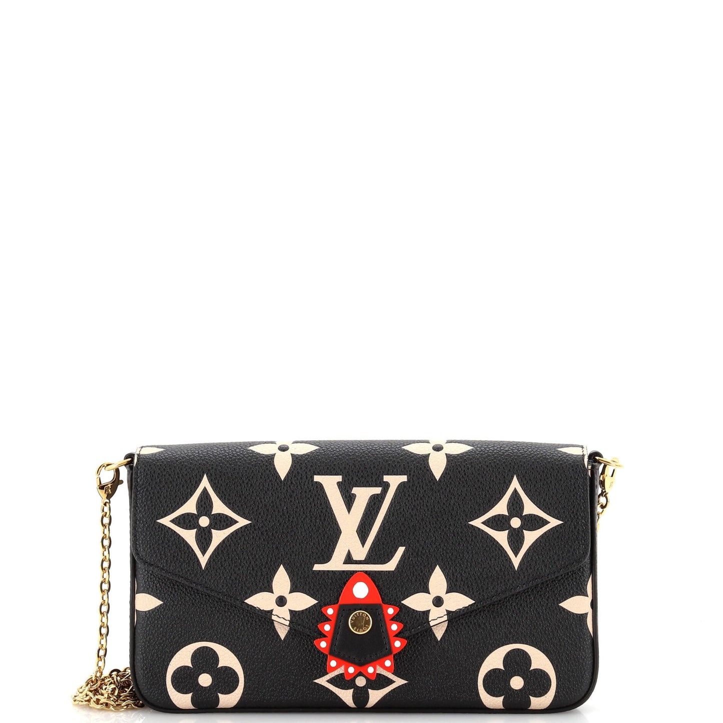 Louis Vuitton Felicie Pochette Limited Edition Crafty Monogram Empreinte Giant