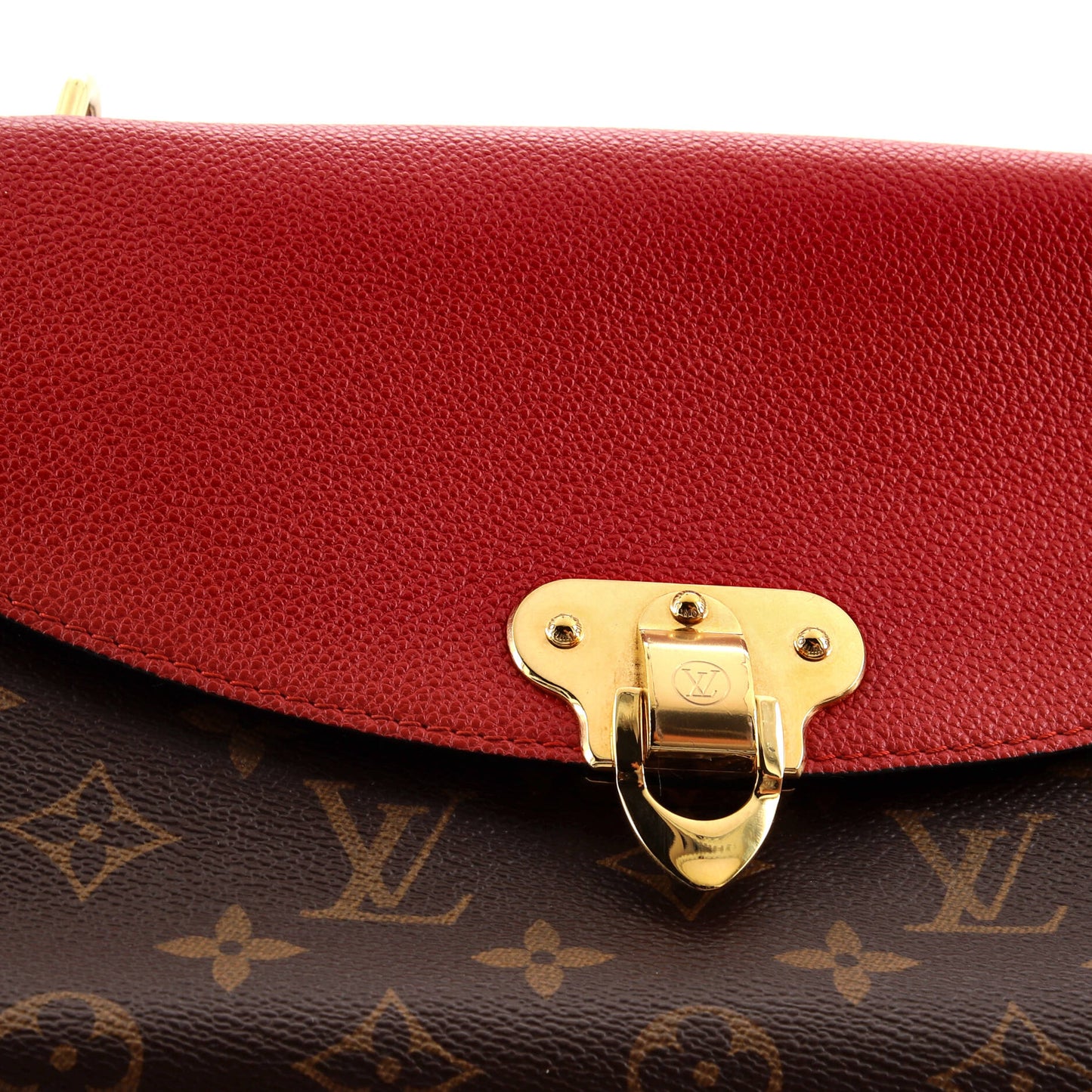 Louis Vuitton Saint Placide Handbag Monogram Canvas and Leather