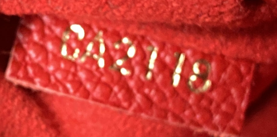 Louis Vuitton Saint Placide Handbag Monogram Canvas and Leather