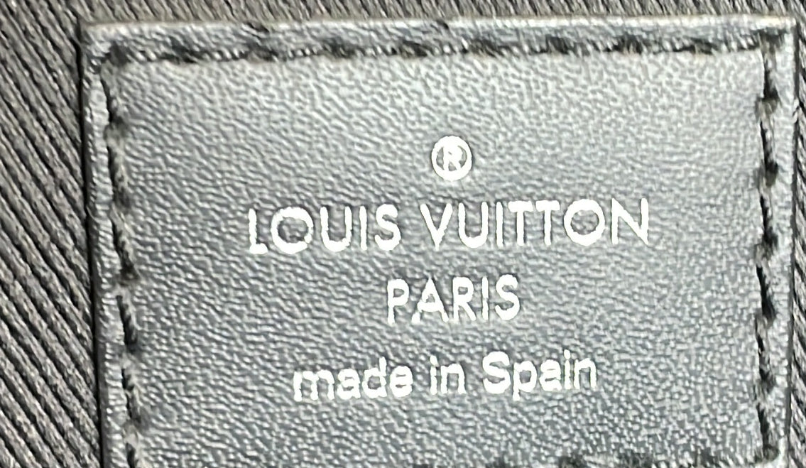 Louis Vuitton District Messenger Bag Monogram Eclipse Canvas PM