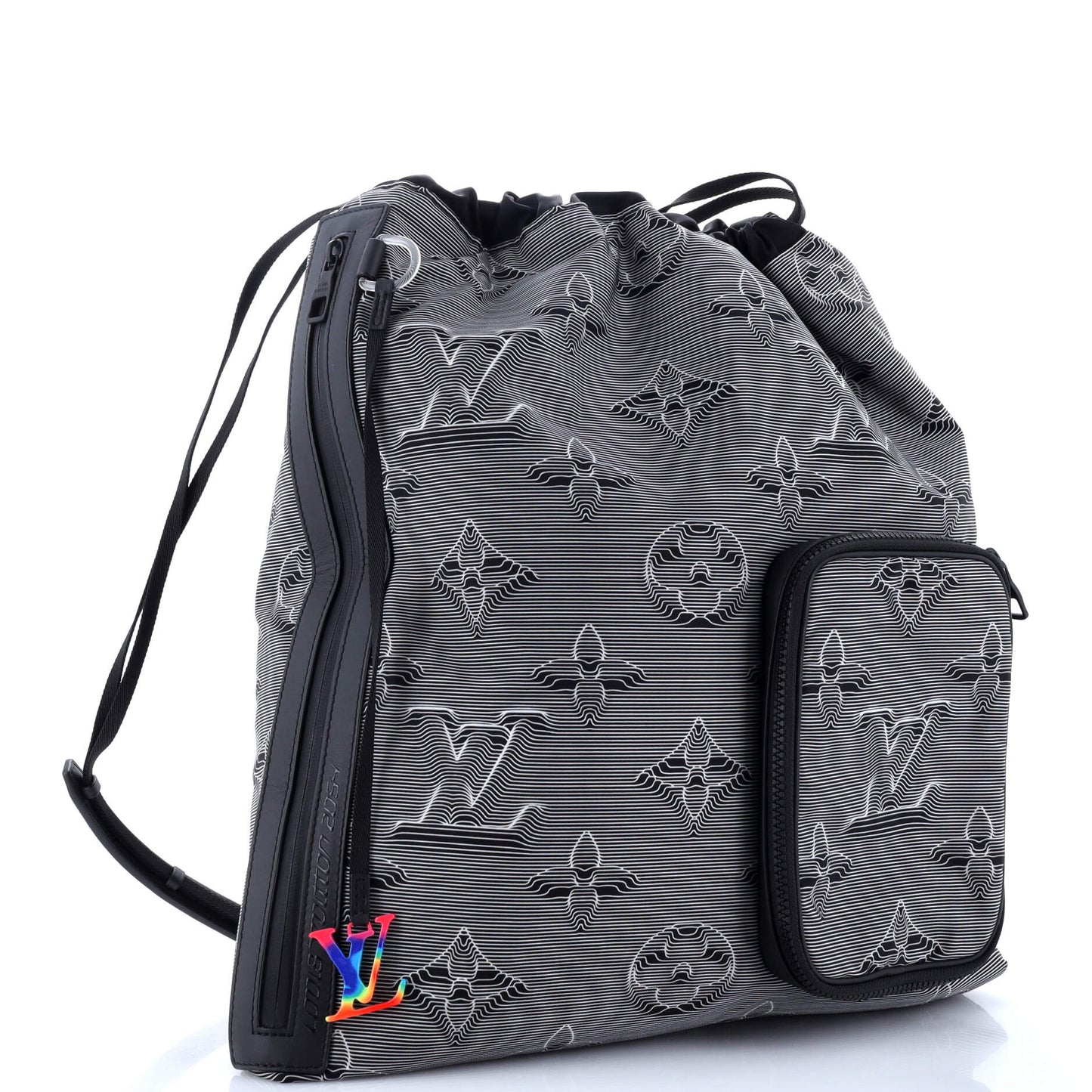 Louis Vuitton Drawstring Backpack Limited Edition 2054 Monogram Textile