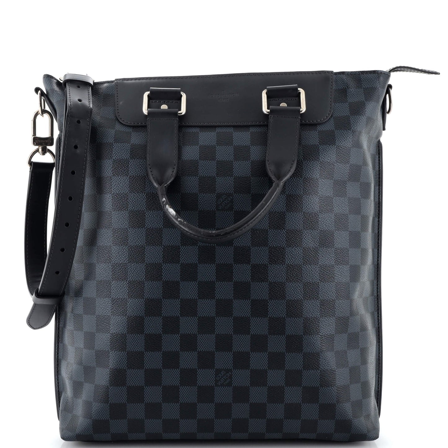 Louis Vuitton Cabas Sac Jour Satchel Damier Cobalt