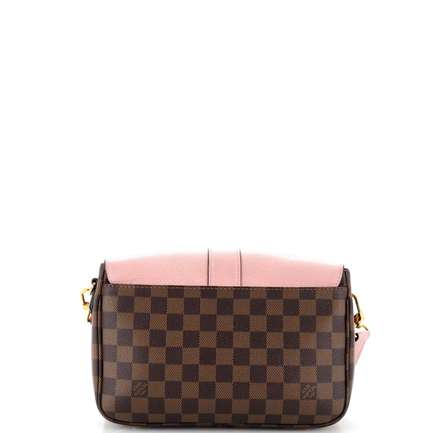 Louis Vuitton Clapton Handbag Damier and Leather PM