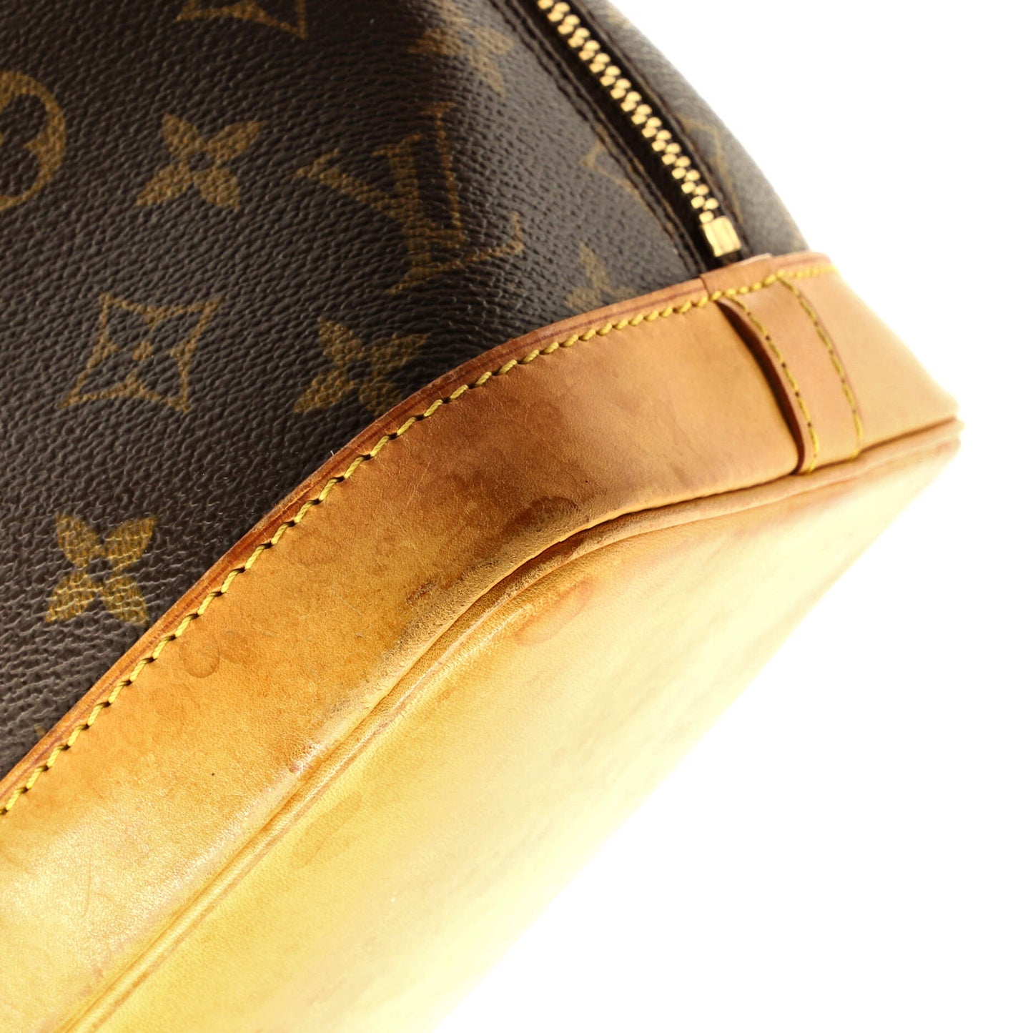 Louis Vuitton Alma Handbag Monogram Canvas PM