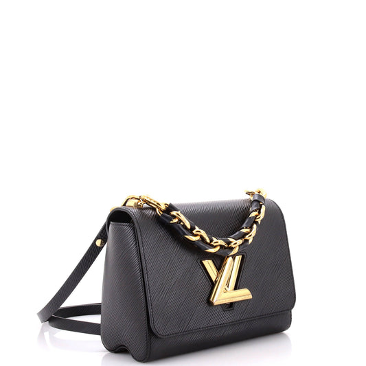 Louis Vuitton Braided Handle Twist Bag Epi Leather MM