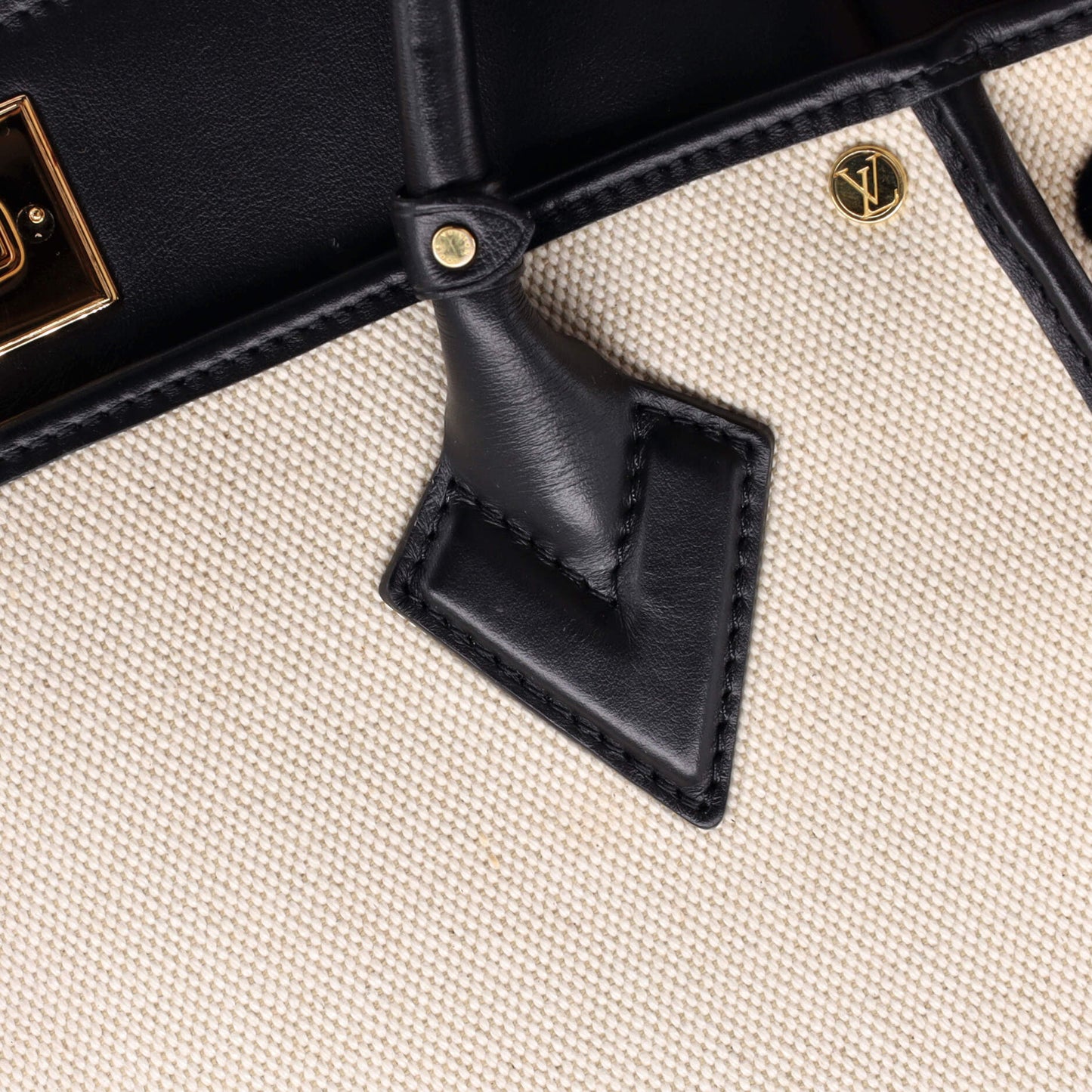 Louis Vuitton On My Side Tote Monogram Tufted Canvas MM