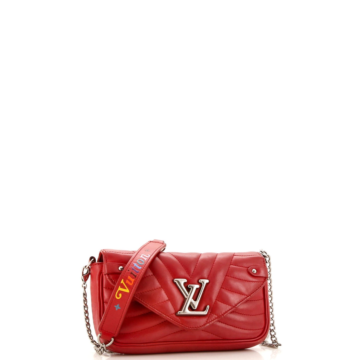 Louis Vuitton New Wave Chain Pochette Quilted Leather