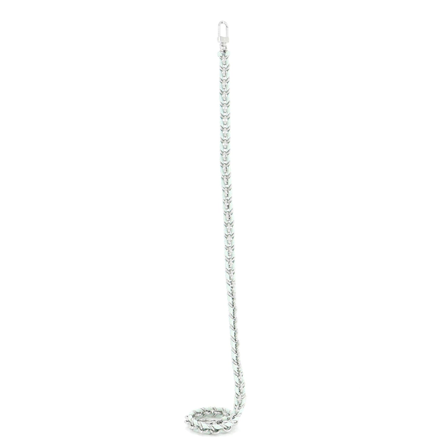 Louis Vuitton Multi Pochette Accessoires Woven Chain Strap Leather and Metal