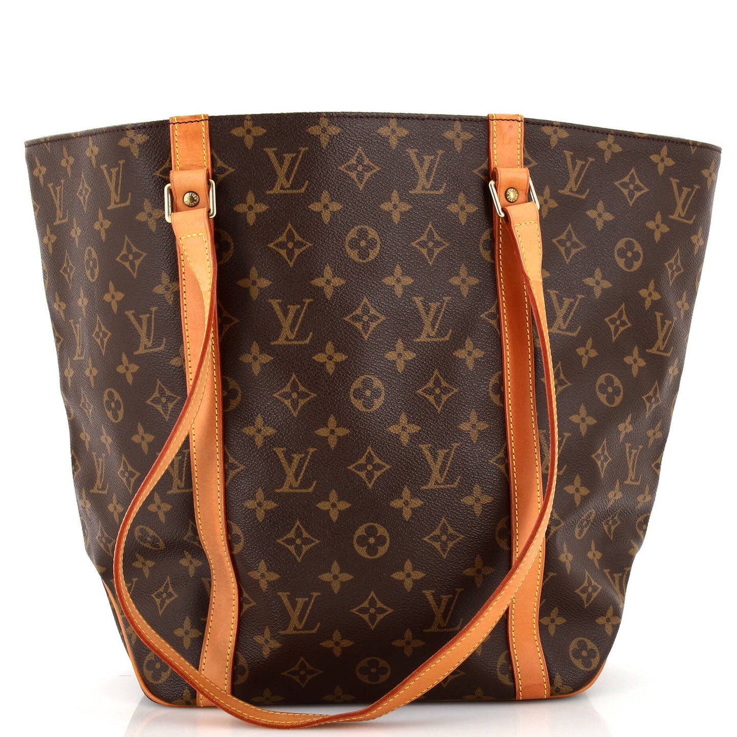 Louis Vuitton Shopping Sac Handbag Monogram Canvas MM