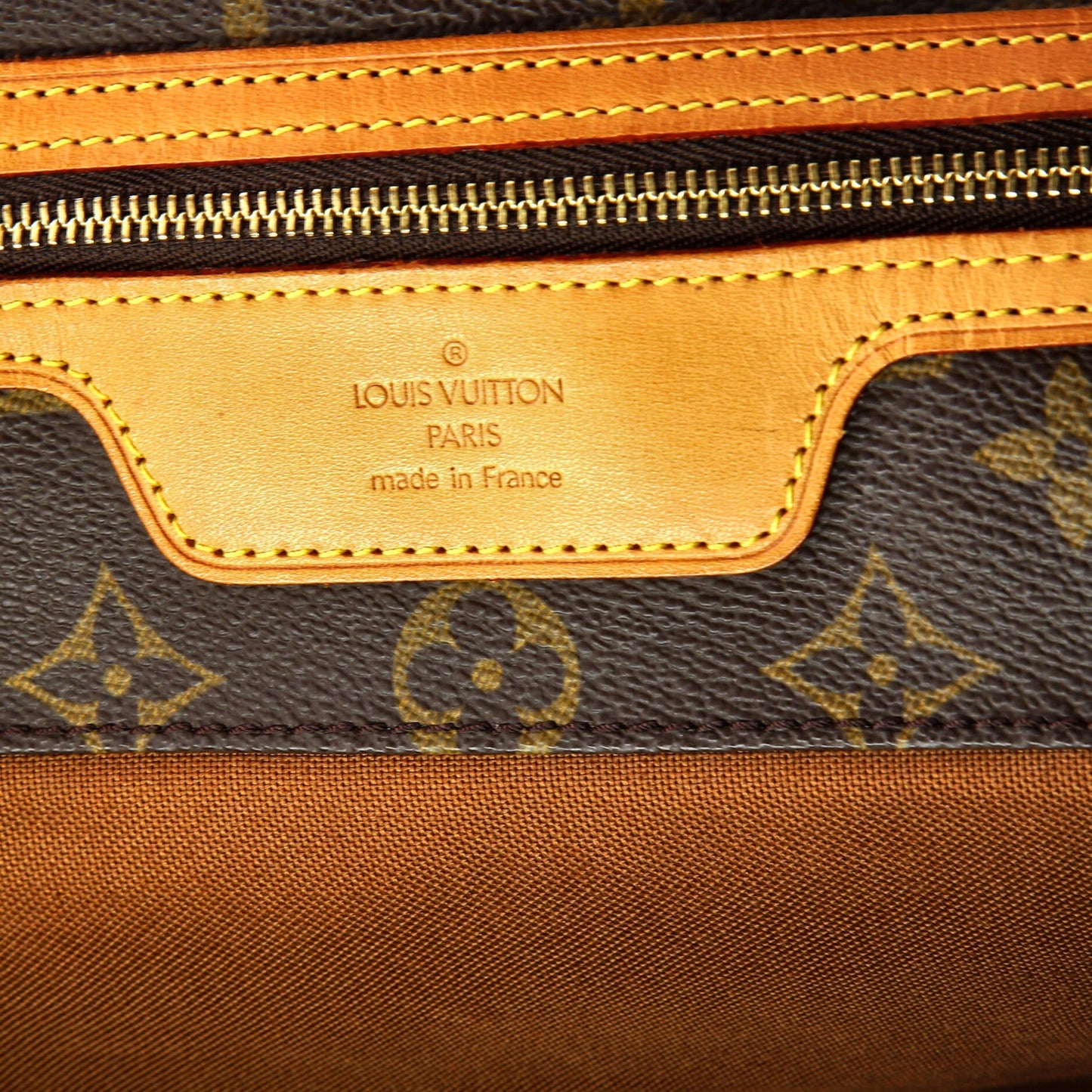 Louis Vuitton Shopping Sac Handbag Monogram Canvas MM
