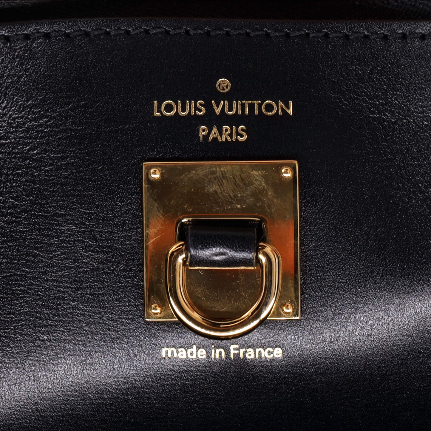 Louis Vuitton City Steamer Handbag Limited Edition Brogue Monogram Canvas and Leather MM
