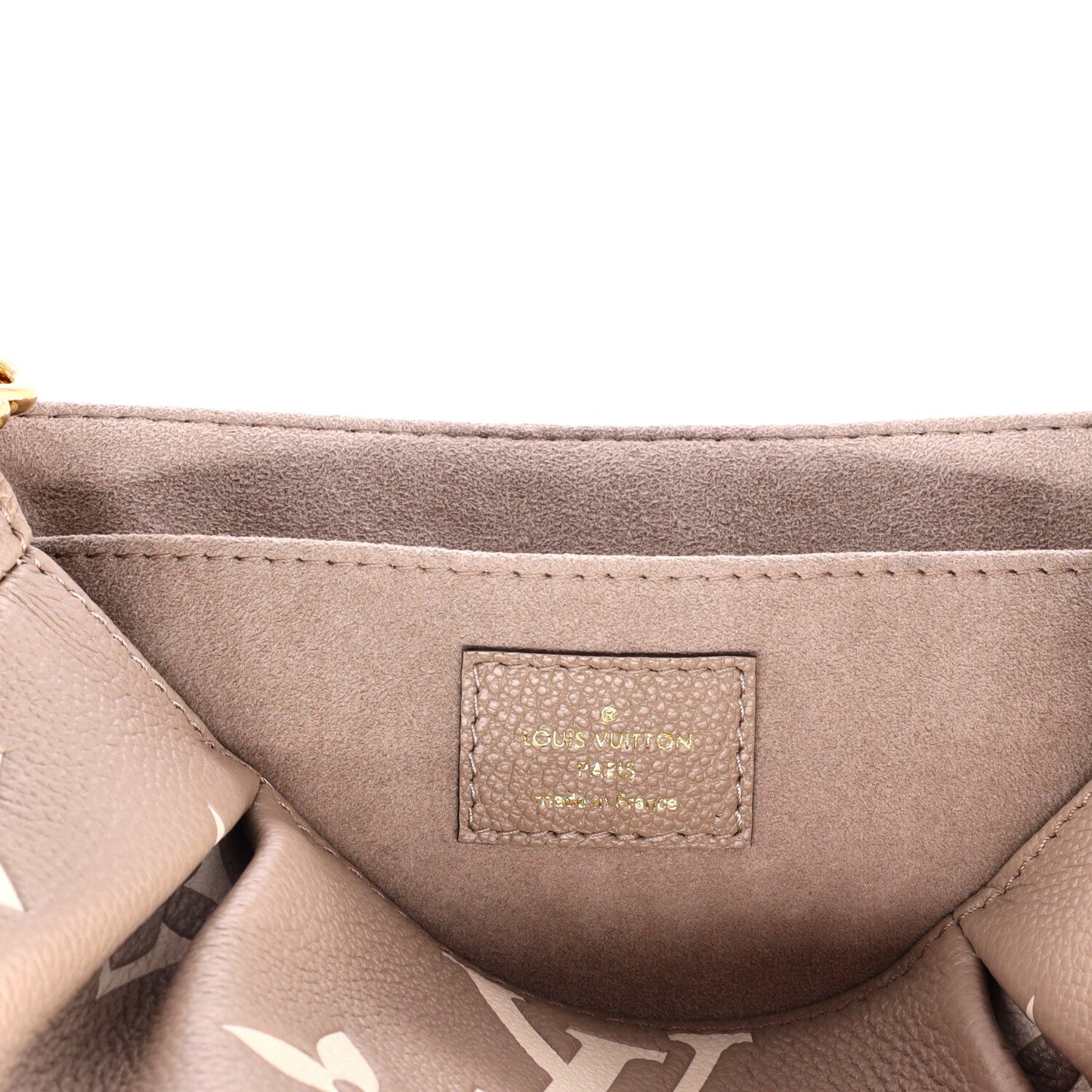 Louis Vuitton Favorite NM Handbag Bicolor Monogram Empreinte Giant