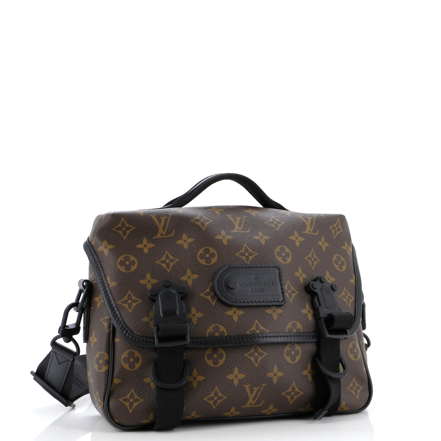 Louis Vuitton LV Trail Messenger Bag Macassar Monogram Canvas