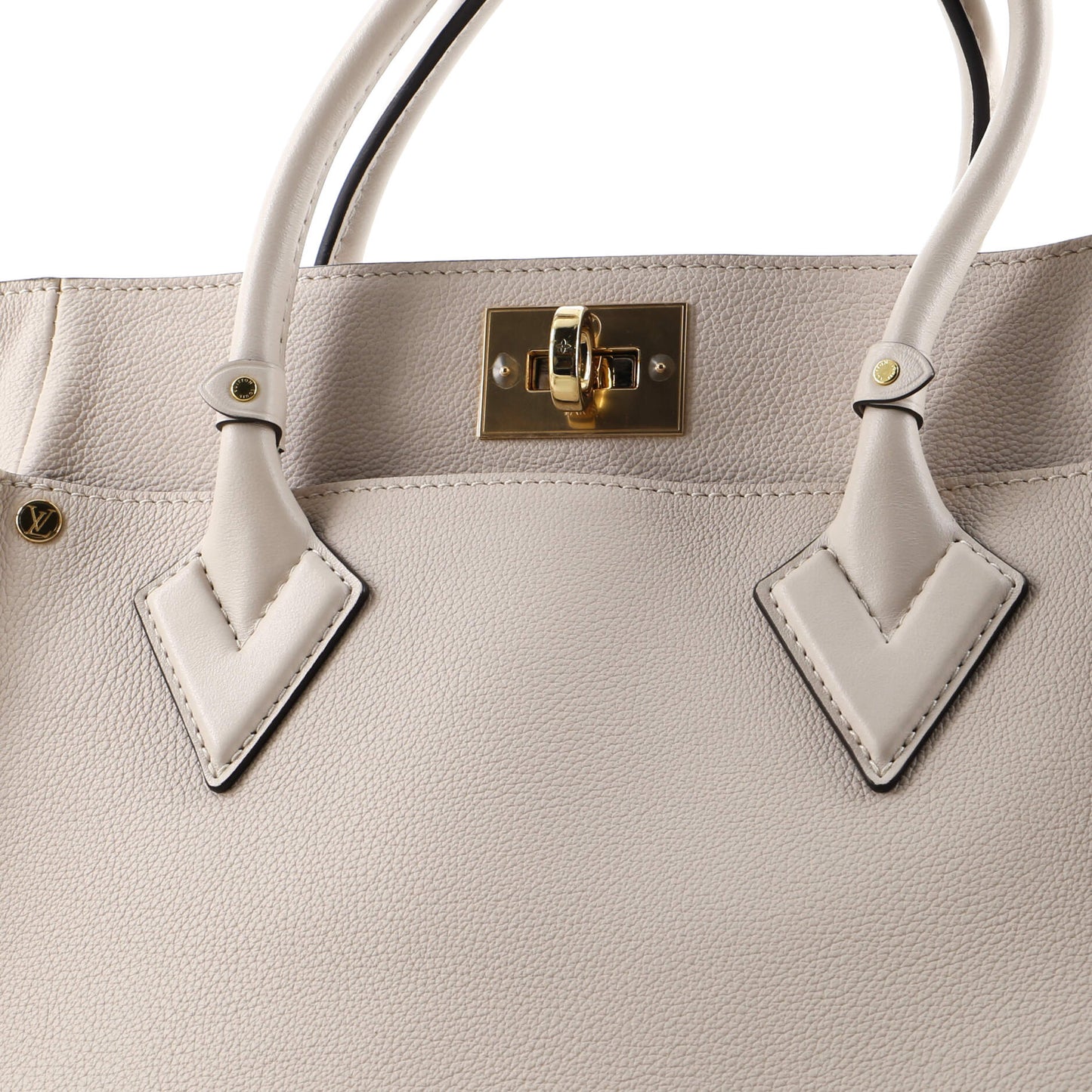 Louis Vuitton On My Side Tote Mahina Leather MM