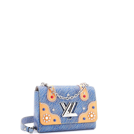 Louis Vuitton Twist Handbag Studded Epi Leather	 MM