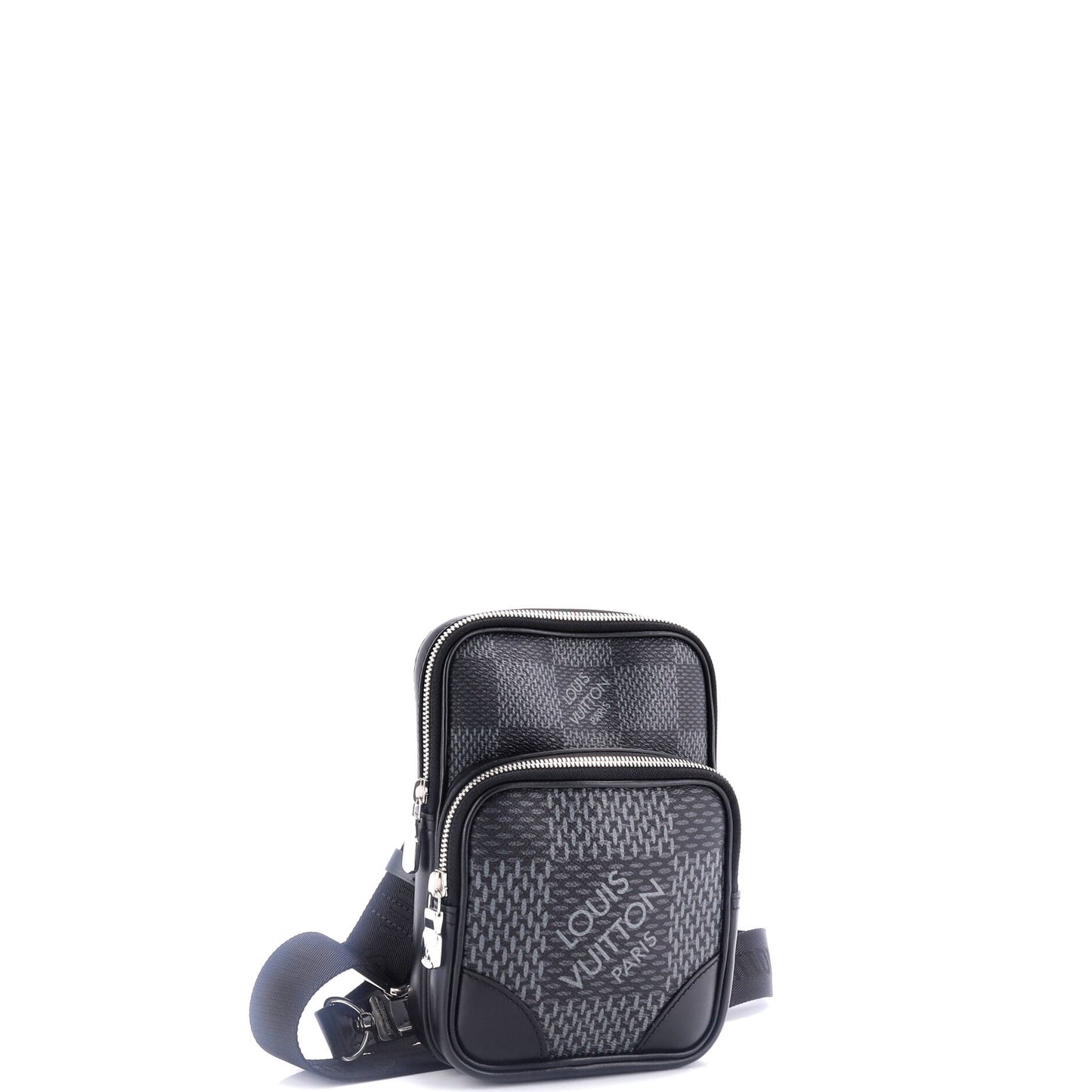 Louis Vuitton Amazone Sling Bag Limited Edition Damier Graphite 3D