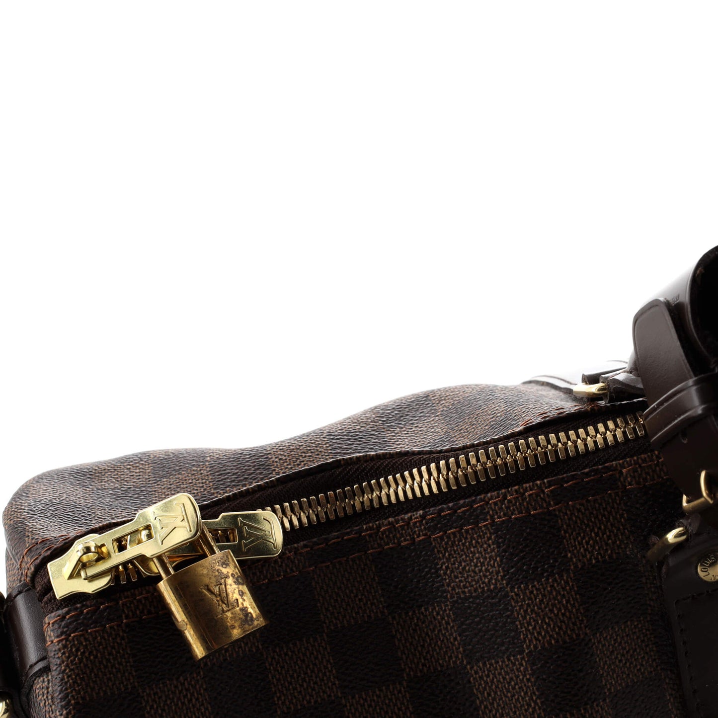 Louis Vuitton Keepall Bandouliere Bag Damier 45