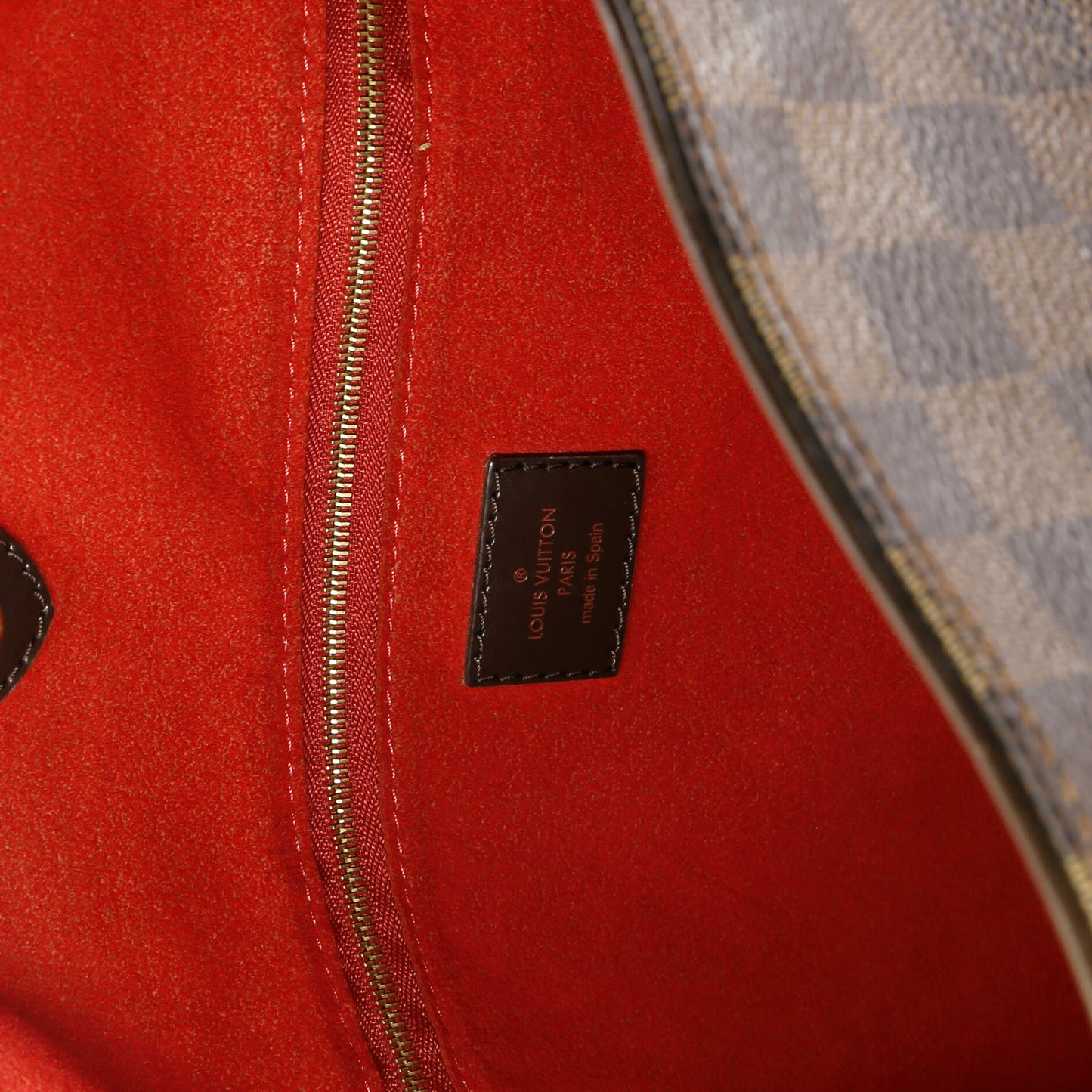 Louis Vuitton Reggia Handbag Damier