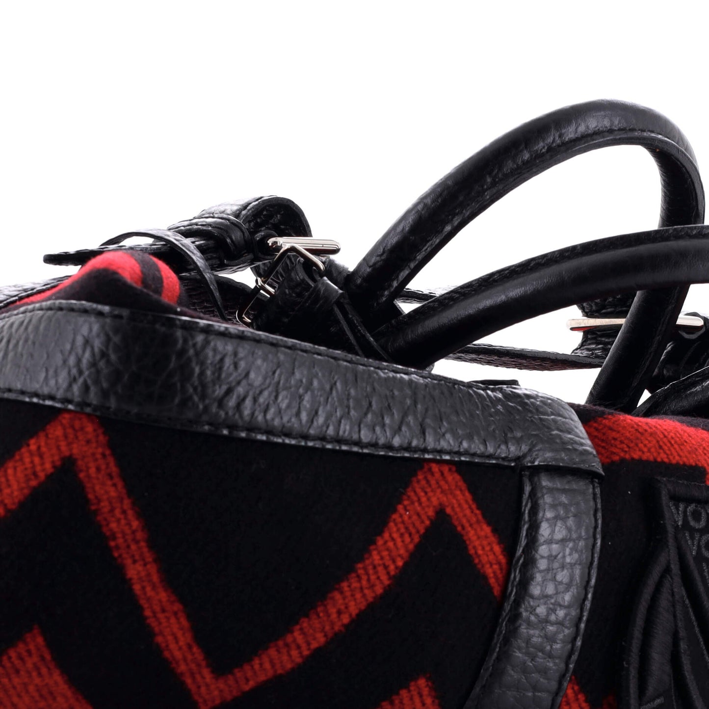 Louis Vuitton Vail Blanket Weekender Bag Wool with Leather